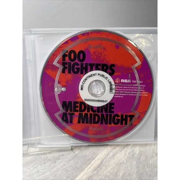 Foo Fighters – Medicine at Midnight (CD, 2021 RCA) Alternative Rock Ex-Library - Picture 4 of 5